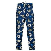 Star Wars The Mandalorian Men's Grogu This Is The Way Sleep Pants, Blue, Medium